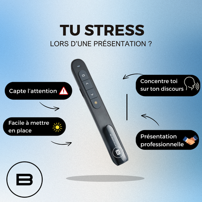 SUCCESSBEAM – Pointeur Laser de Présentation + eBook Offert | Pack Pro BurOcalm